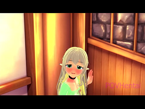 ❤️ (Trap) Bidh maighdeann Elvish gad chuideachadh gus d’ aghaidh a nighe. Porn cruaidh  leinn  ️❤